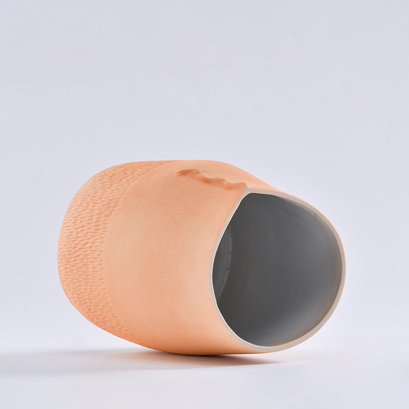 Simple Ceramic Vase for Indoor Flower Decoration