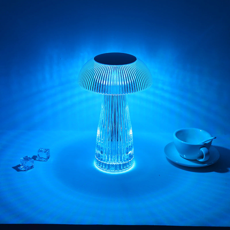 Crystal Style Jellyfish Table Lamp for Decorative Interiors