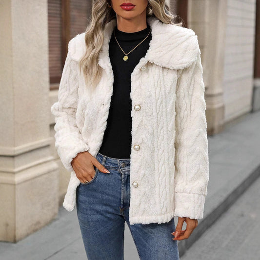 Double-sided Plush Women's Coat