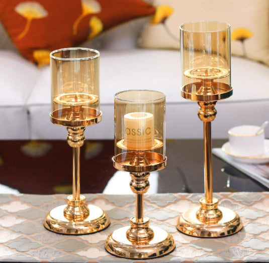 European Candle Holders for Dining or Living Room Decoration