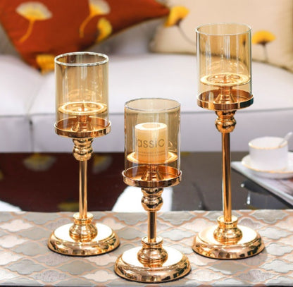 European Candle Holders for Dining or Living Room Decoration