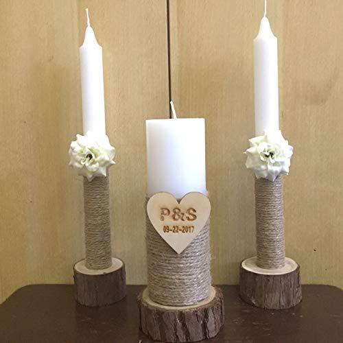 Wooden Candle Holders for Home or Event Decoration