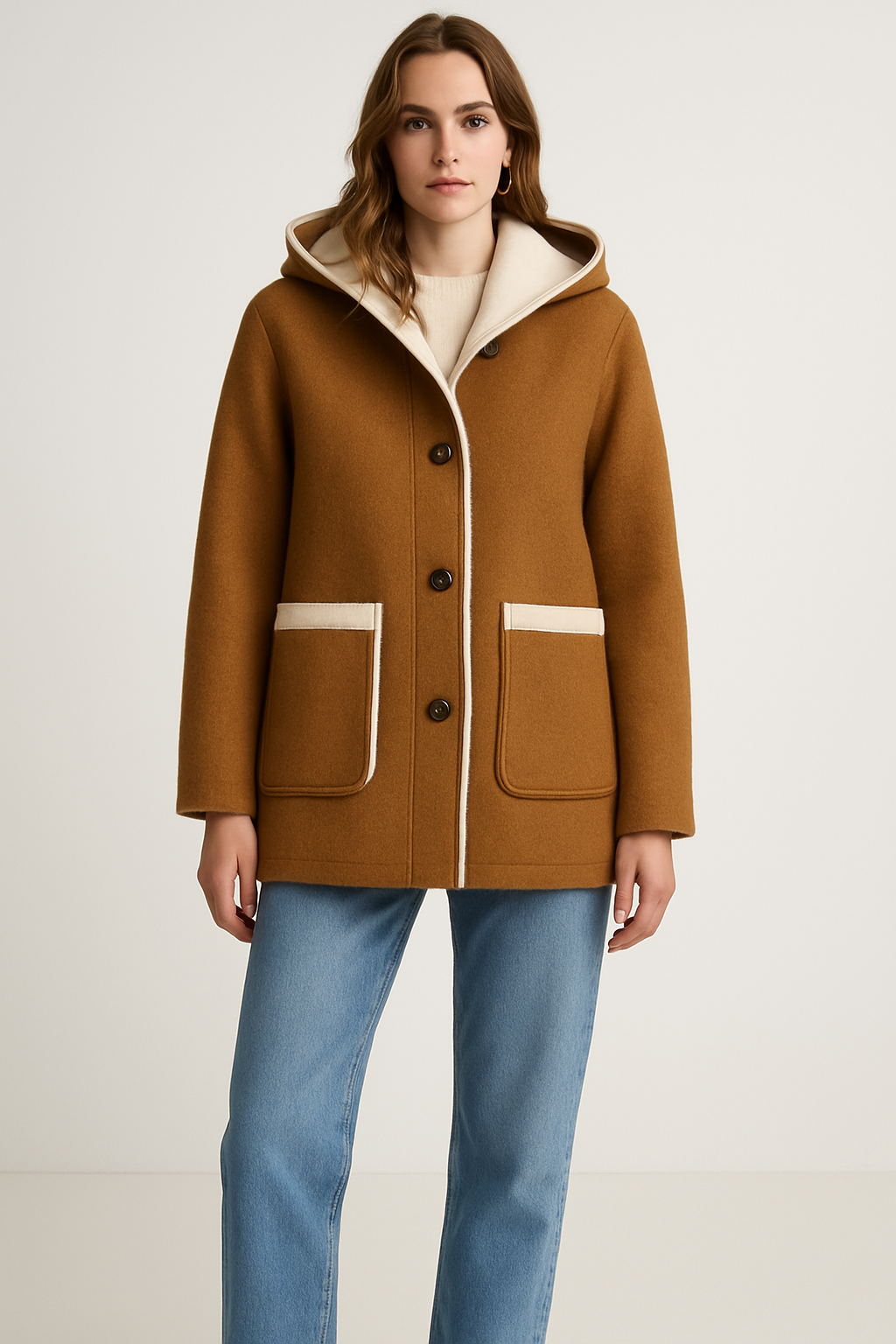 Hooded Women's Coat